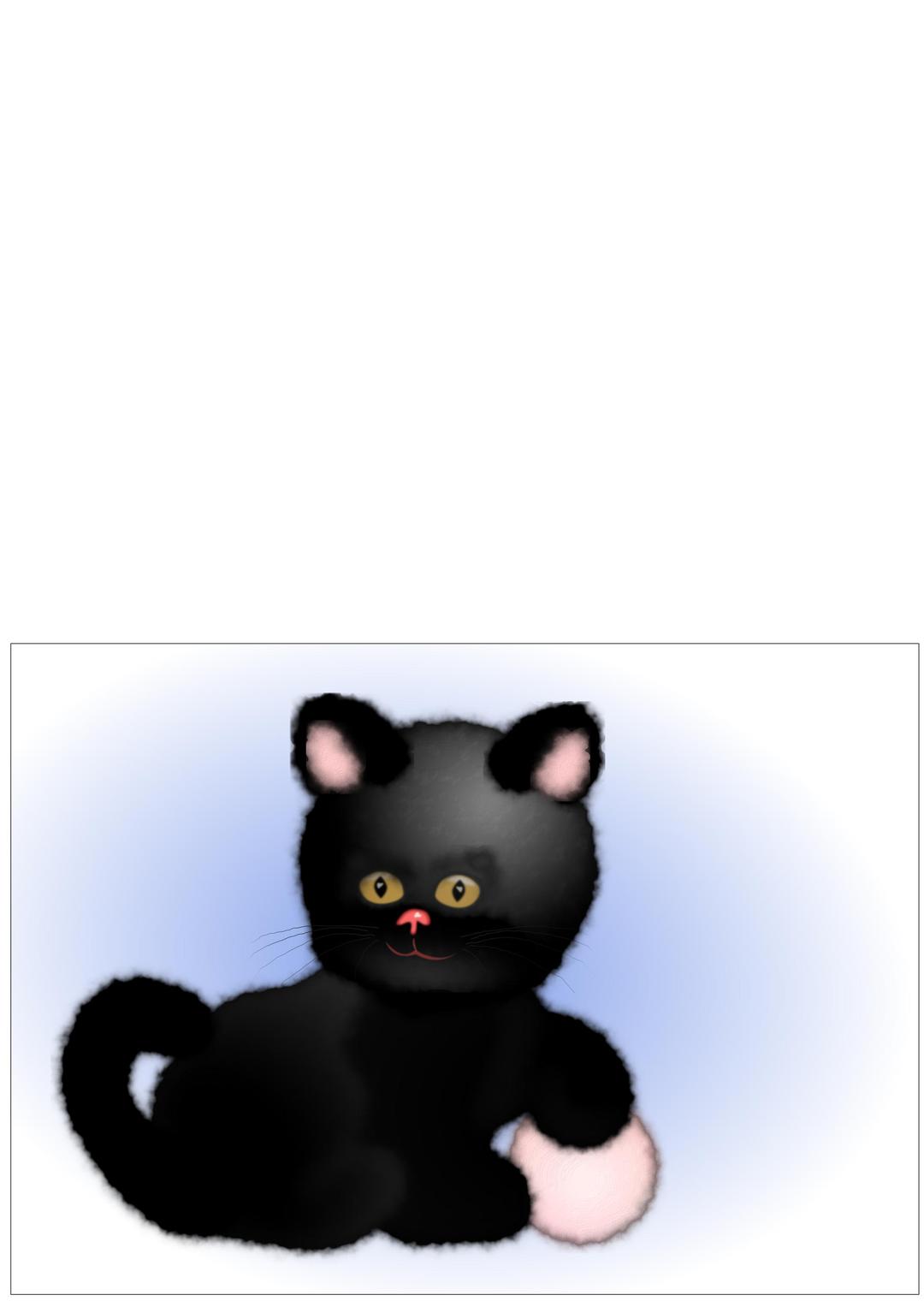 black cat  png transparent