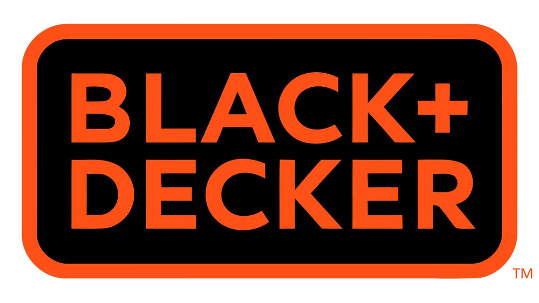 Black & Decker Logo Orange Black png transparent