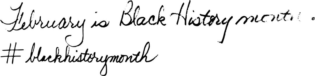 Black History Month png transparent