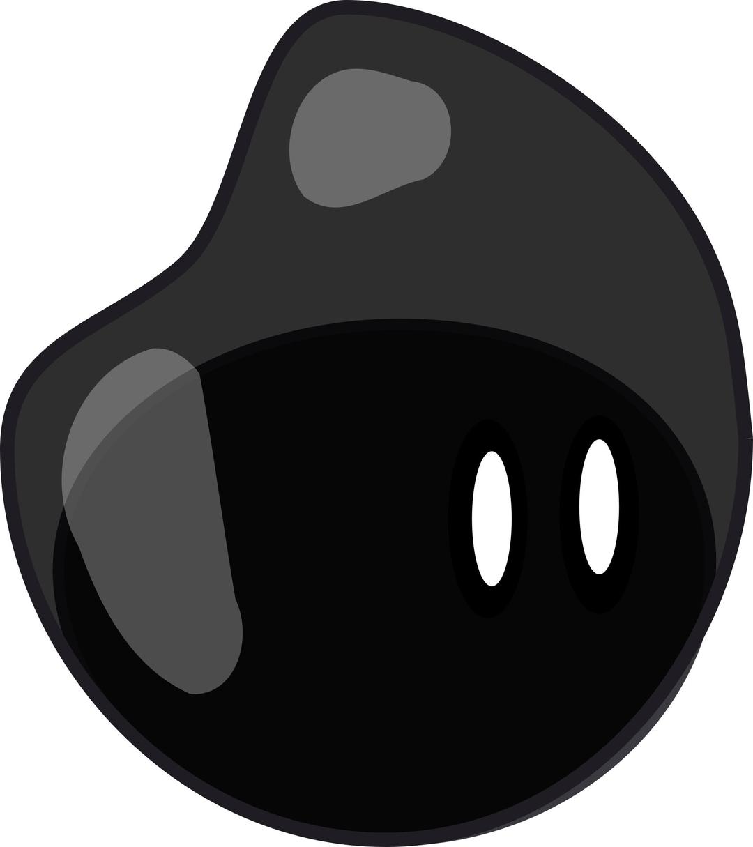 Black Jelly (fixed) png transparent