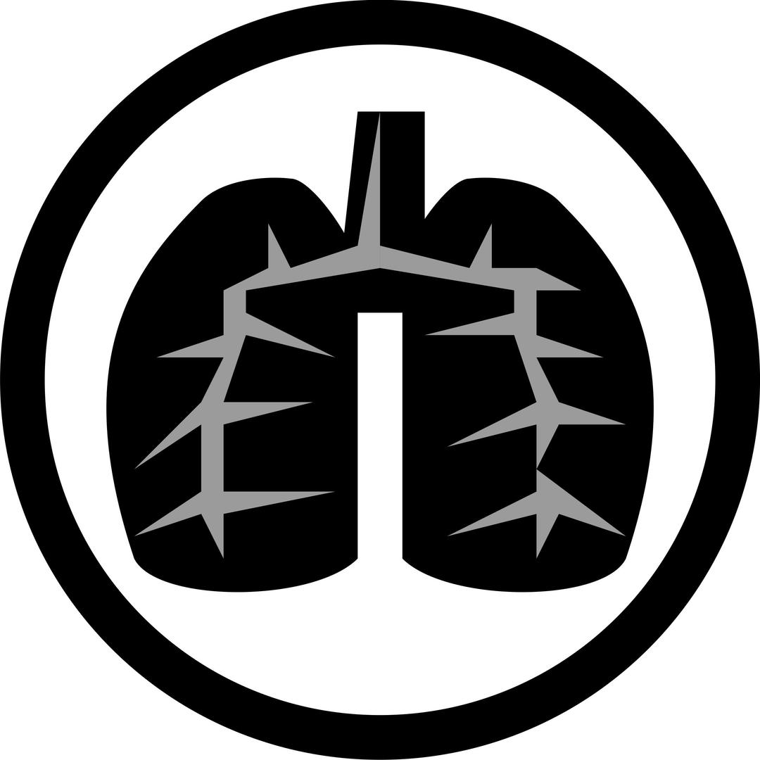 Black Lung Icon png transparent