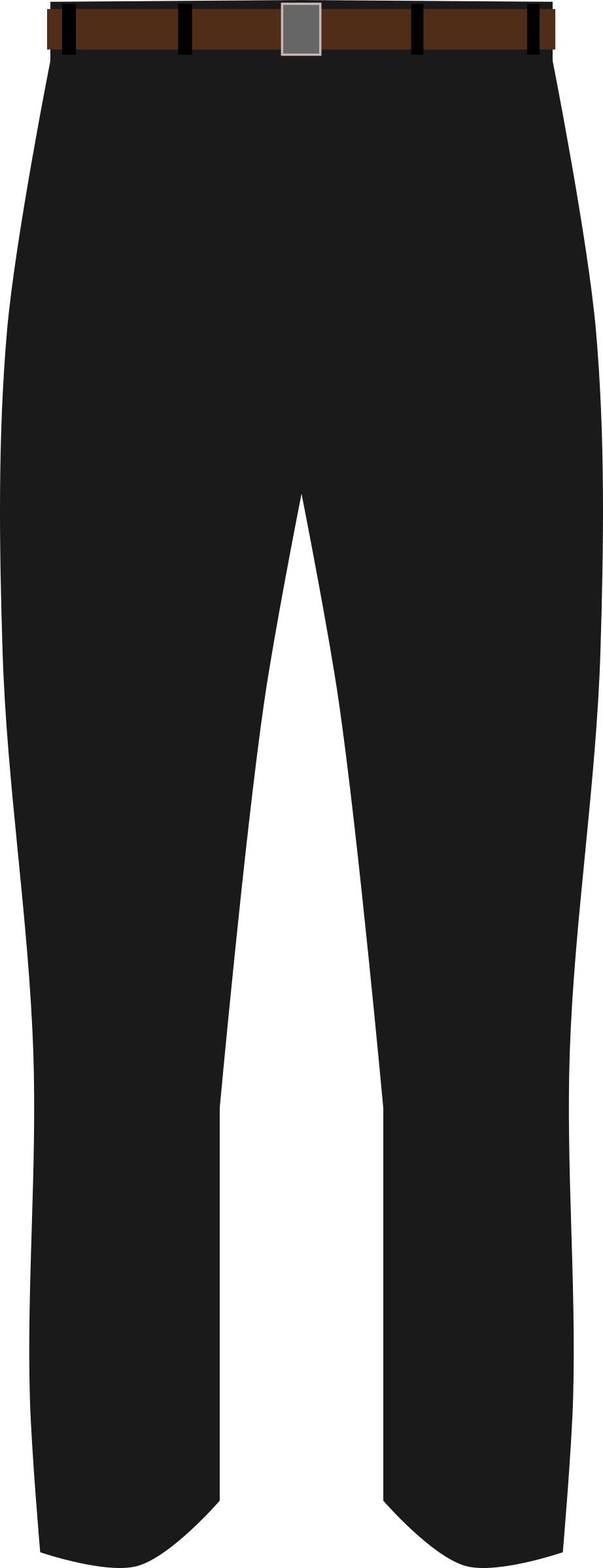 Black Pants png transparent