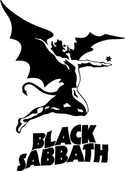 Black sabbath logo png transparent