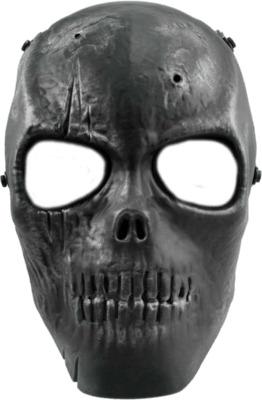 Black Skull Mask png transparent