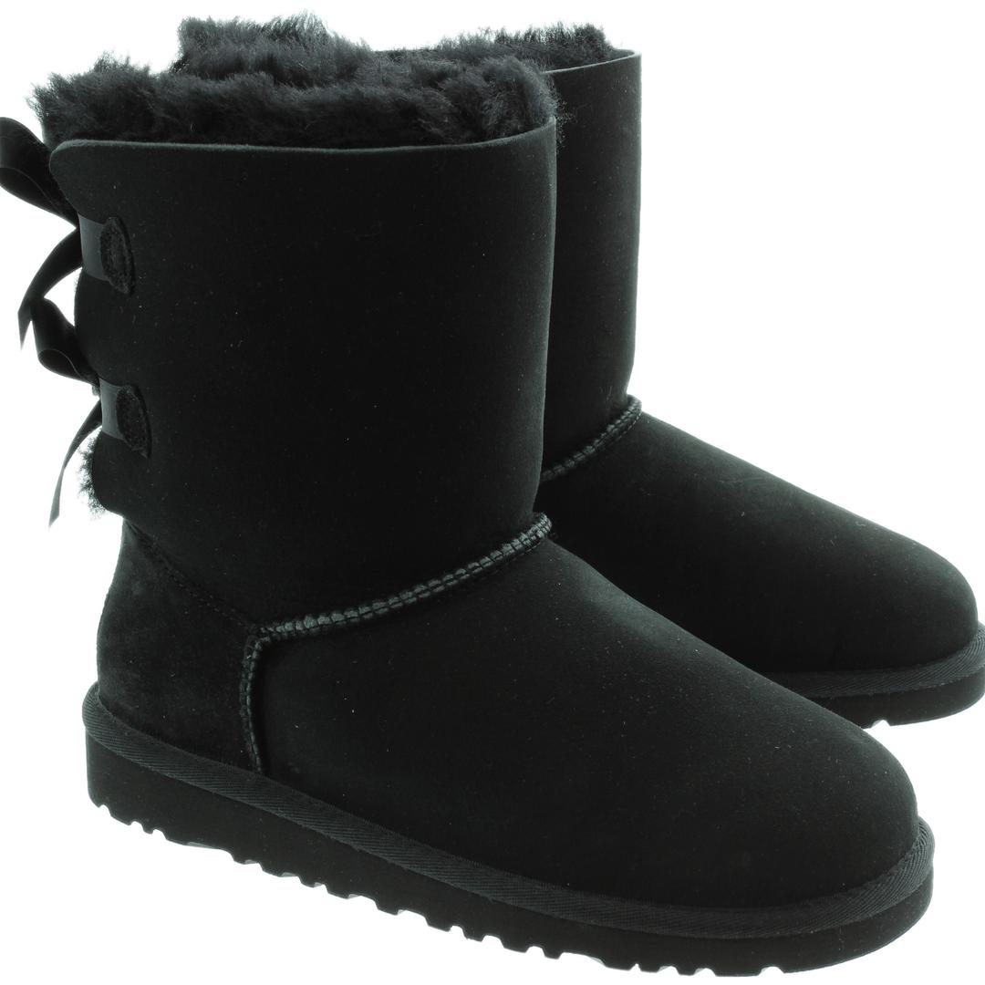 Black UGG Winter Boots For Kids png transparent
