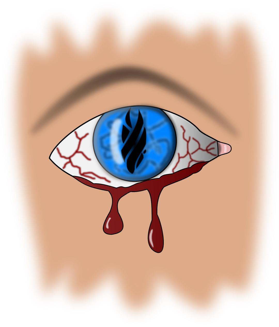 Bleeding Eye png transparent