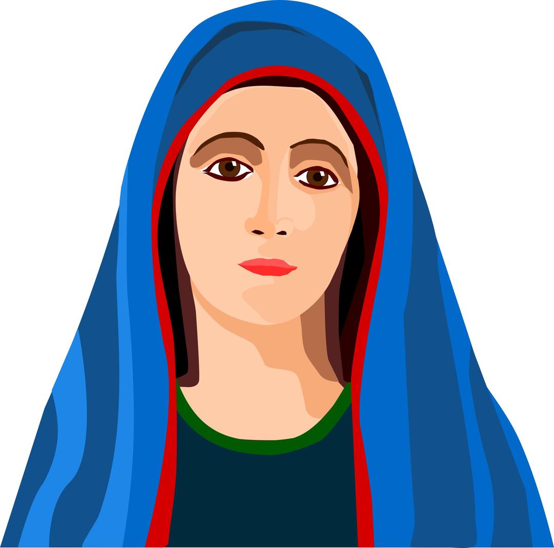 Blessed Virgin Mary png transparent