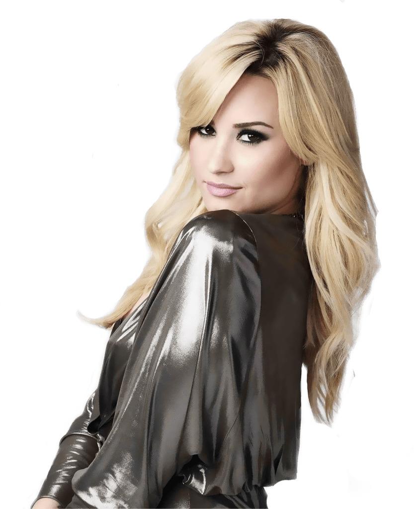 Blonde Demi Lovato png transparent