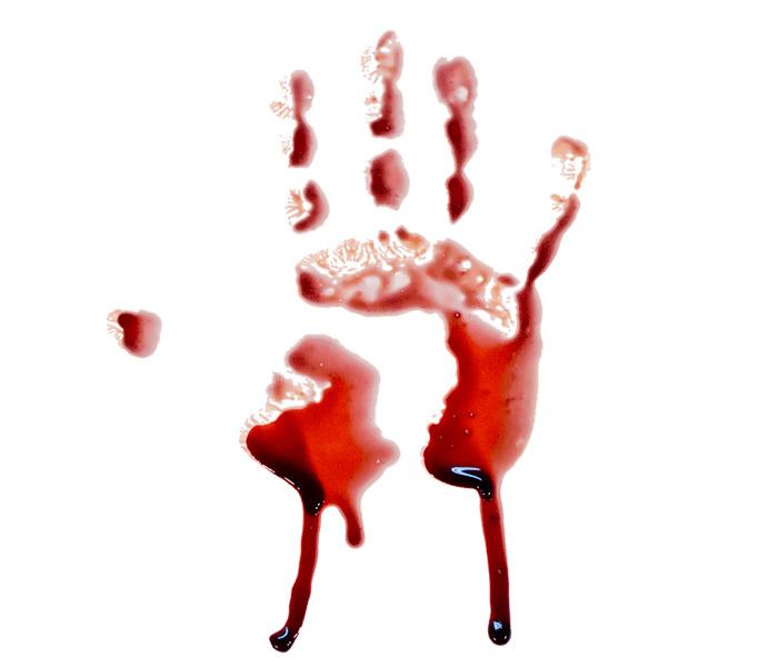 Blood Hand Photo png transparent
