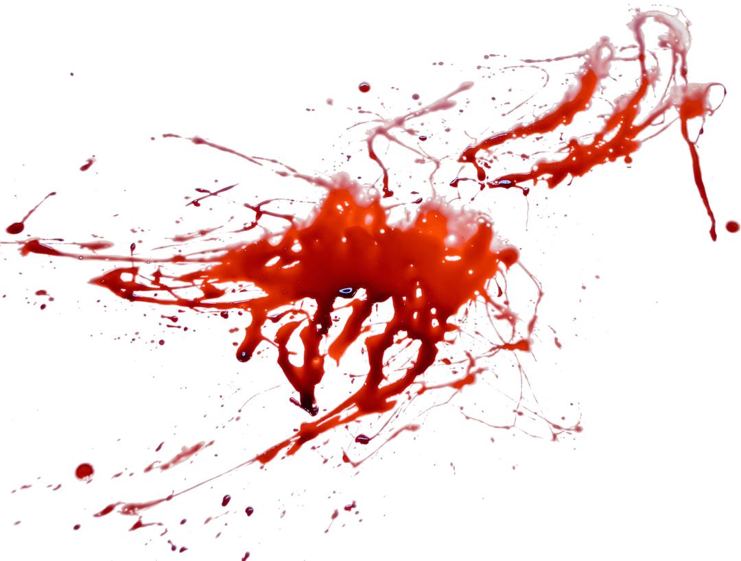 Blood Large Splatter png transparent