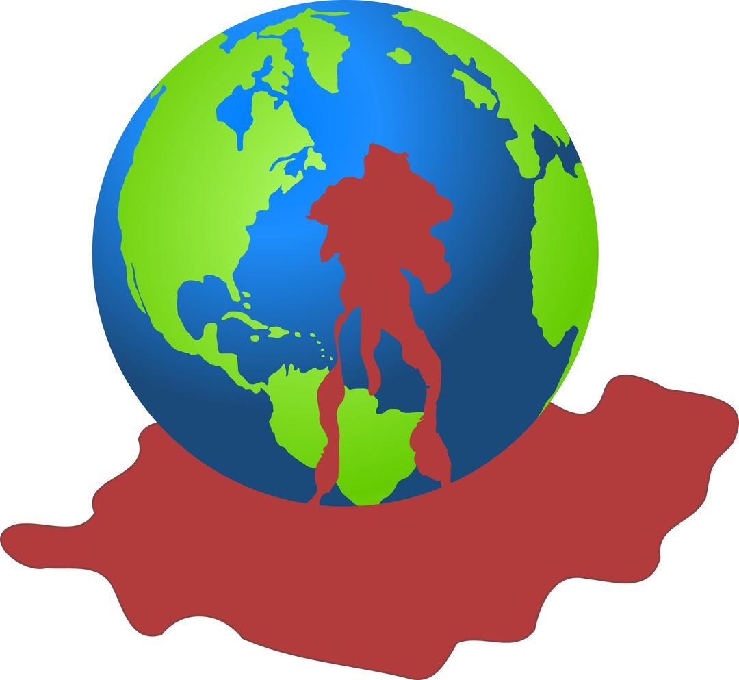 Bloody Earth png transparent