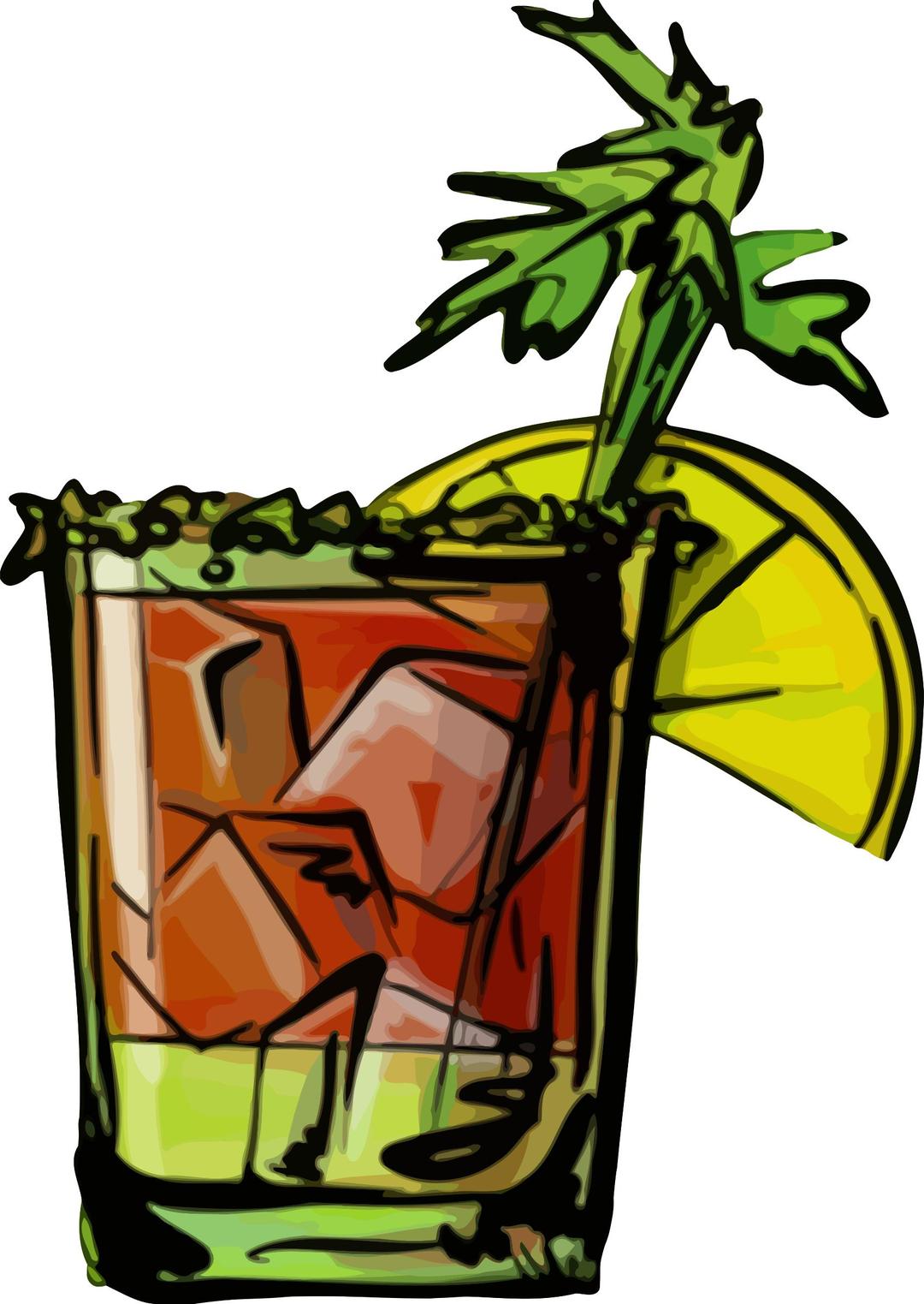 Bloody Mary cocktail png transparent