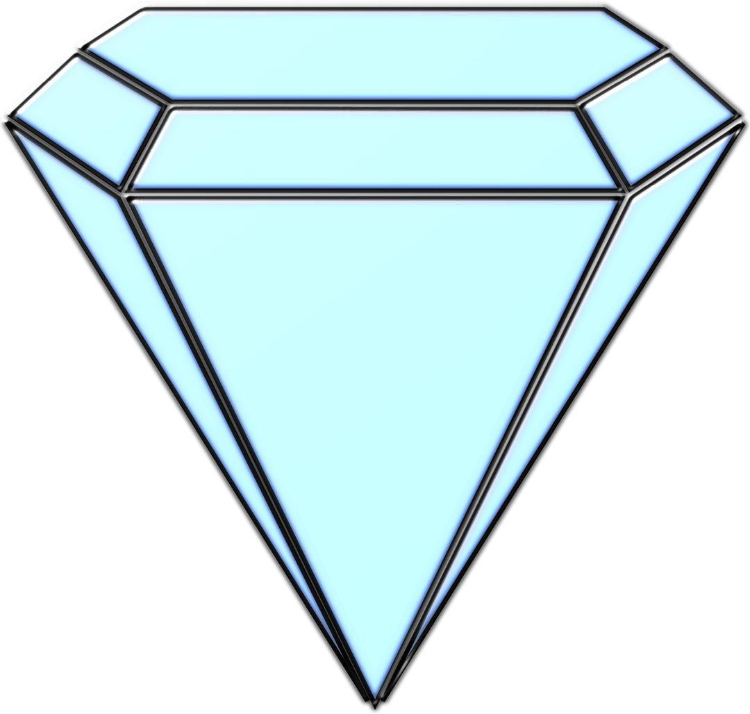 blue diamond png transparent