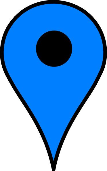 Blue Map Pin png transparent