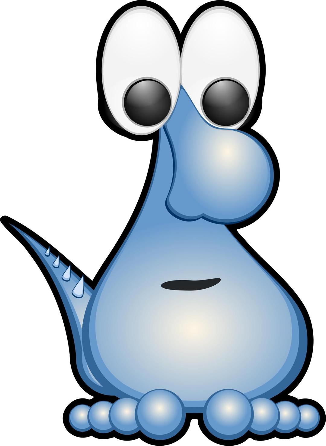 Blue Thing png transparent
