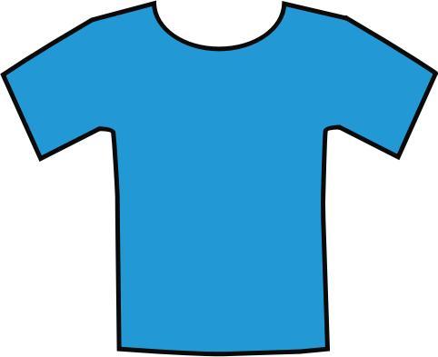 Blue T-Shirt png transparent