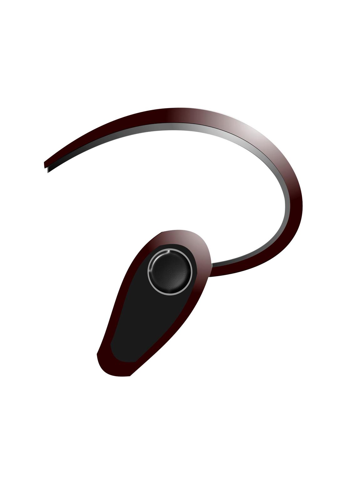 bluetooth headset brown png transparent