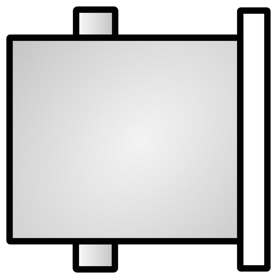 BNC female side view png transparent
