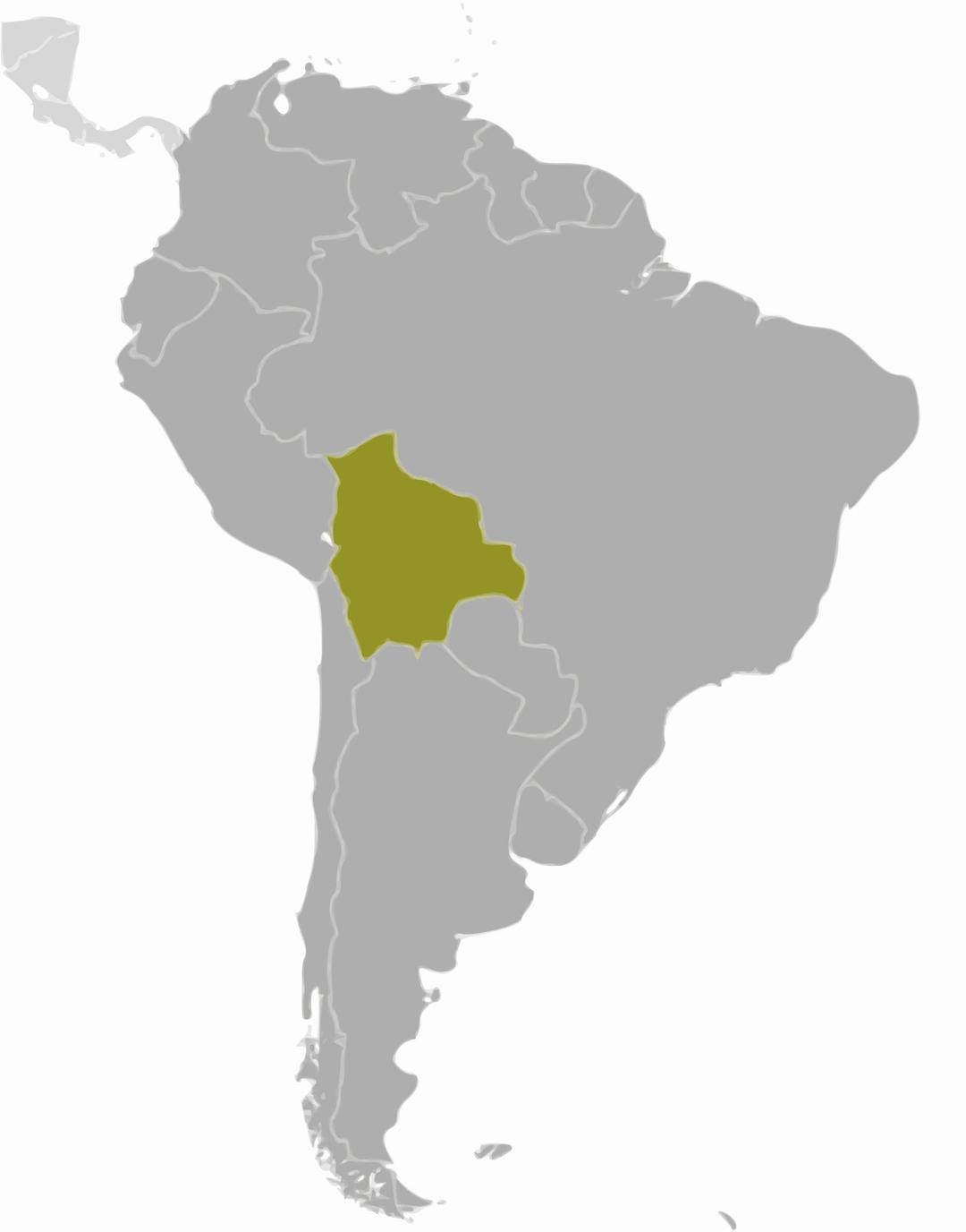 Bolivia location png transparent