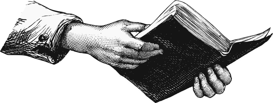 book hands png transparent