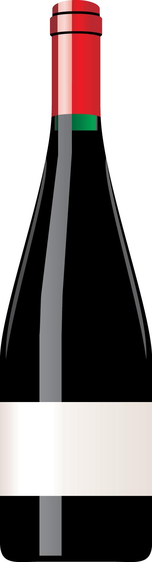 Bottle Of Wine Clipart png transparent