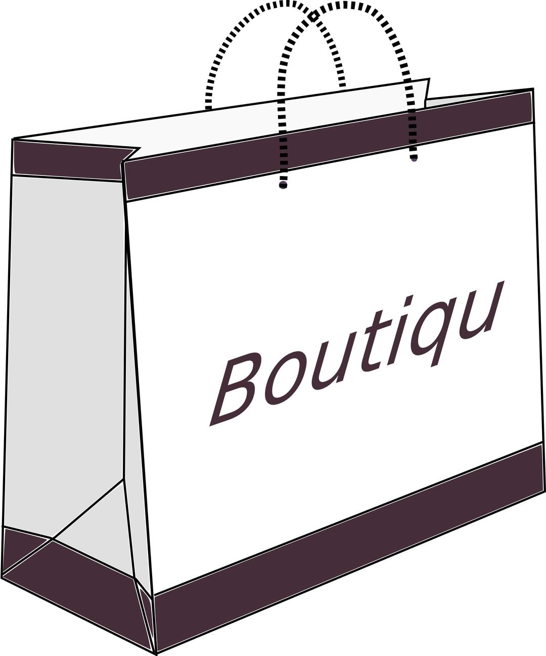 Boutique Shopping Bag png transparent