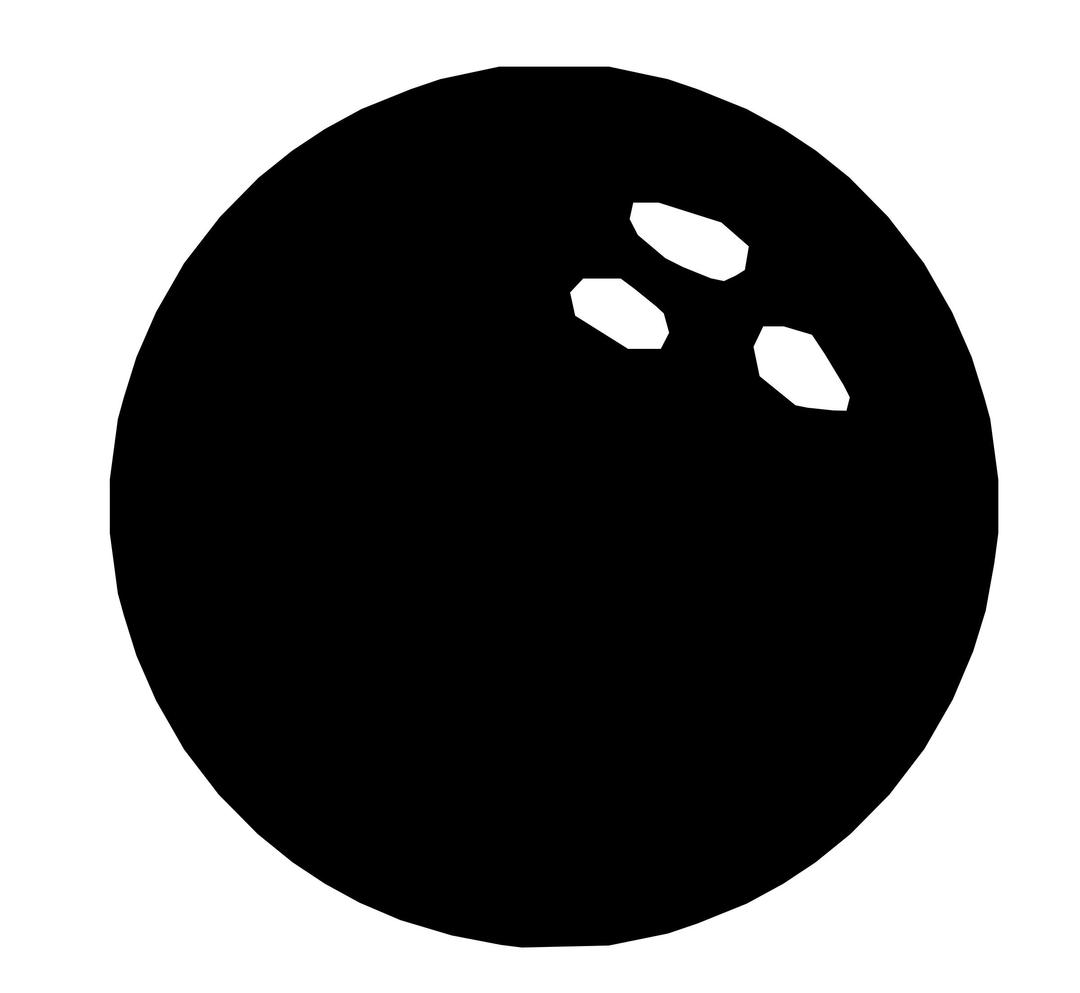 Bowling Ball refixed png transparent