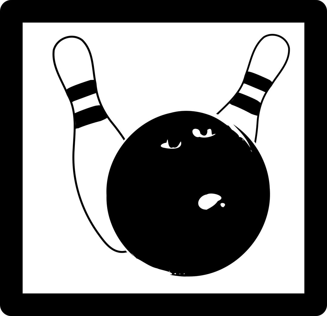 Bowling Icon png transparent