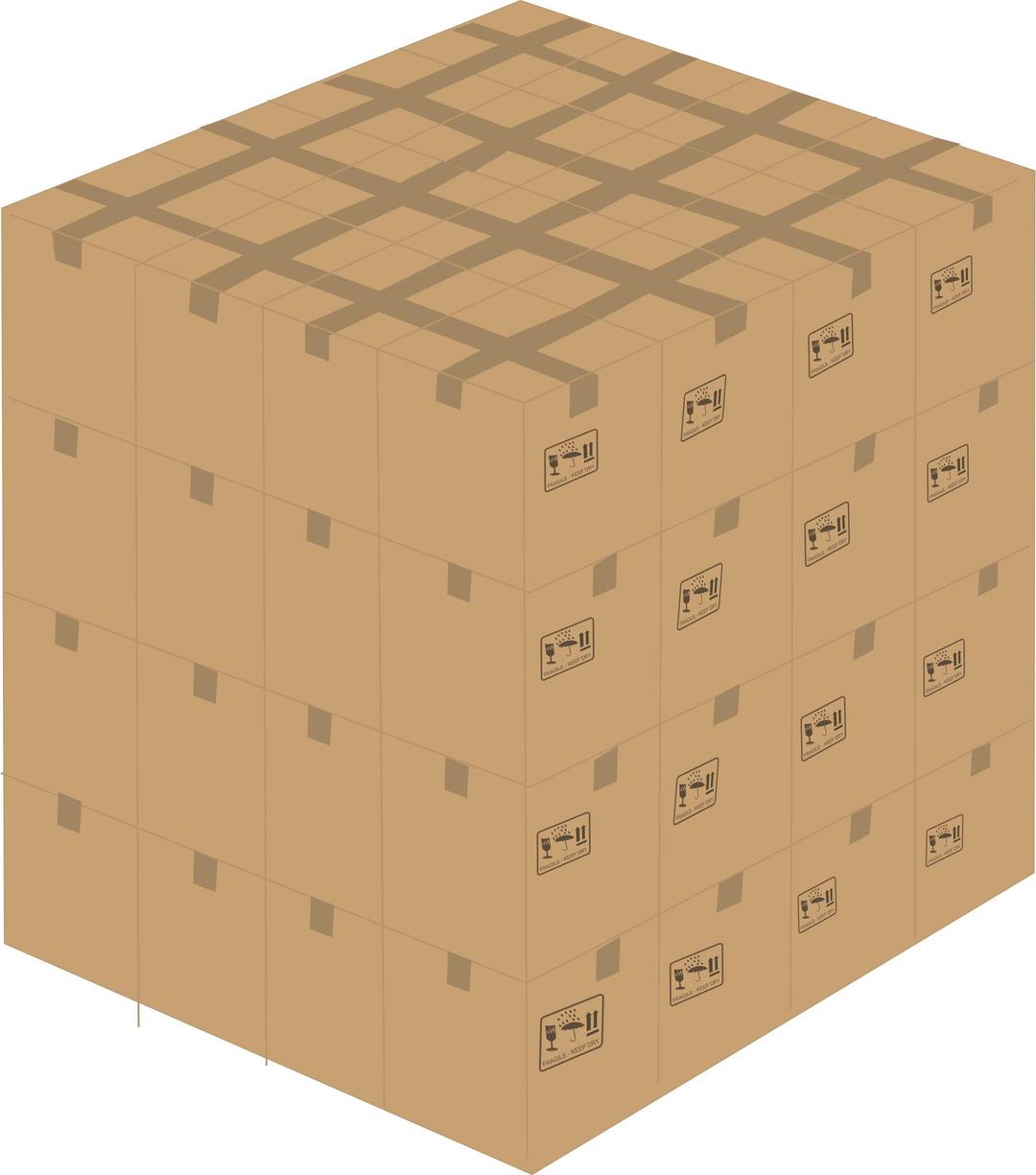Box cube png transparent
