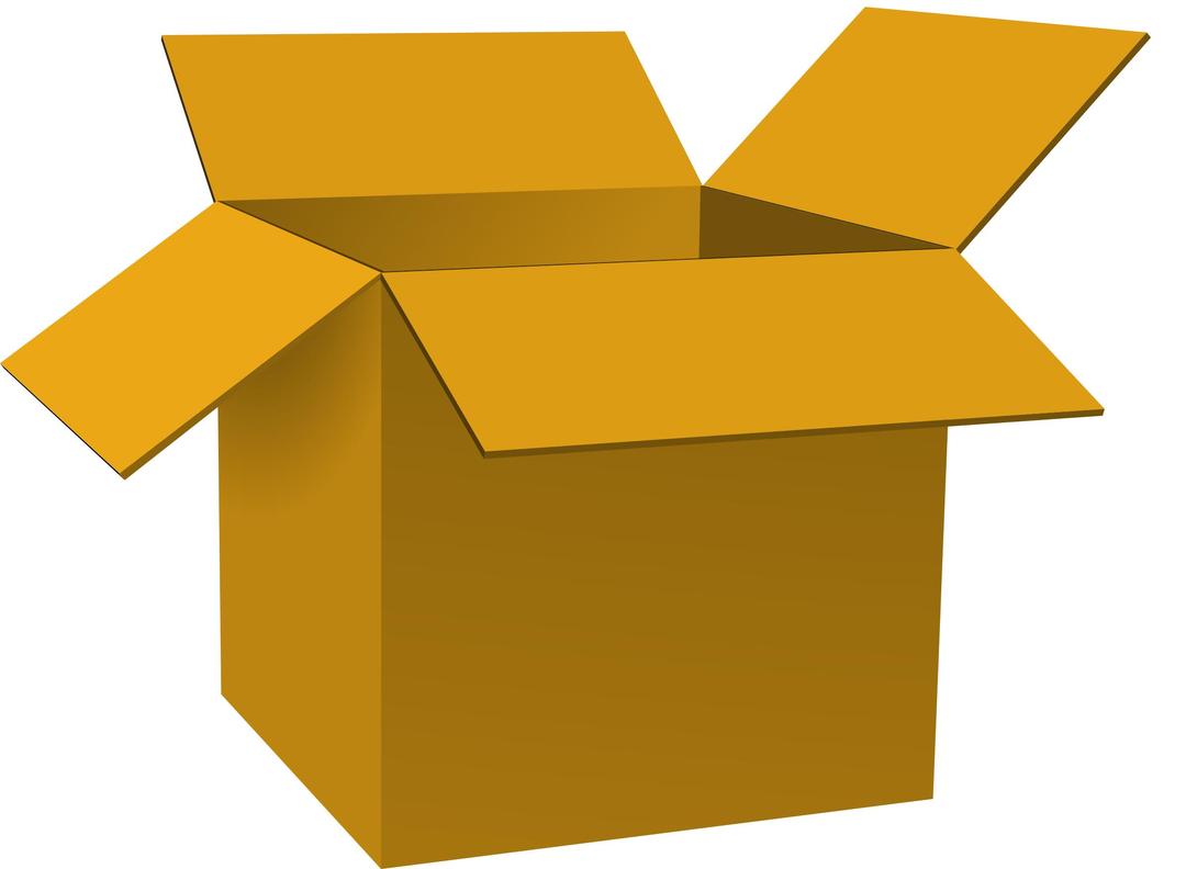 box opened png transparent
