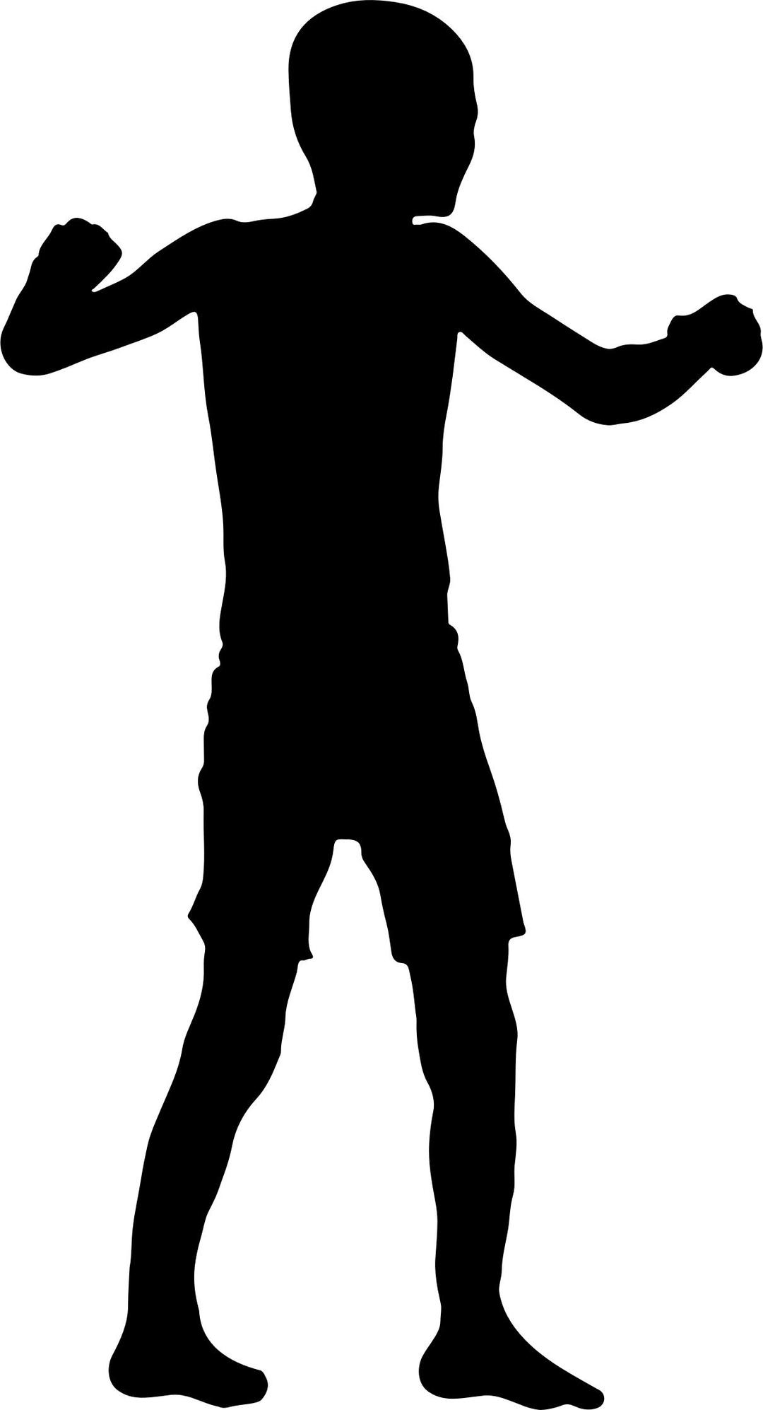 Boy At The Beach Silhouette png transparent