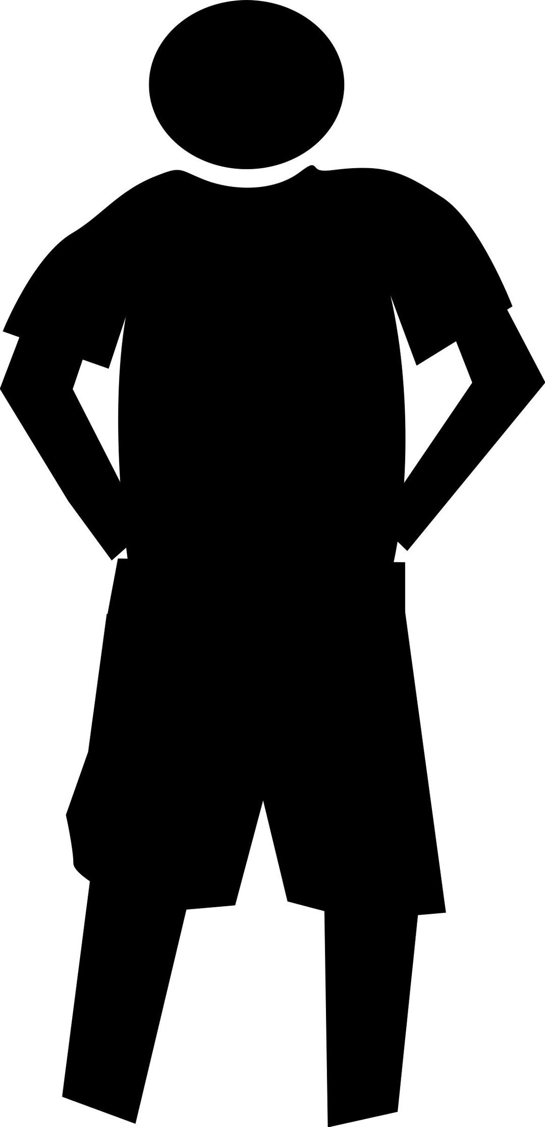 Boy in Shorts png transparent