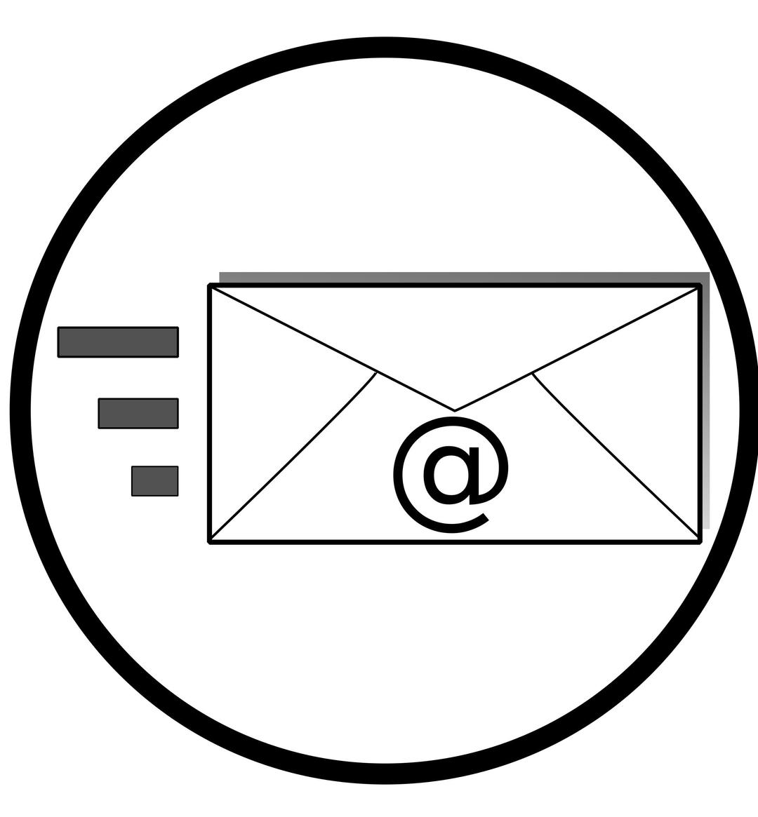 BPM Mail Symbol png transparent
