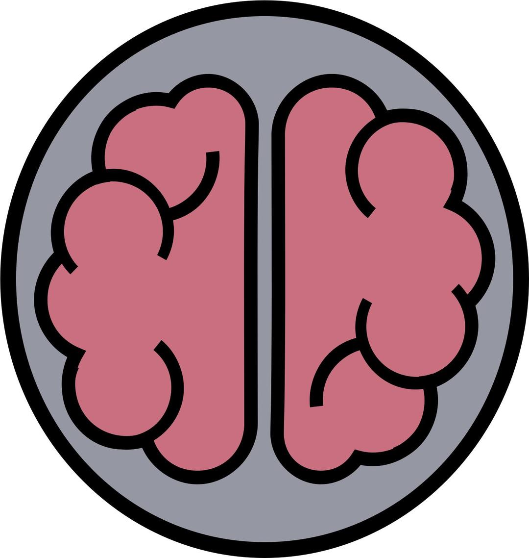 Brain Logo, Gehirn png transparent
