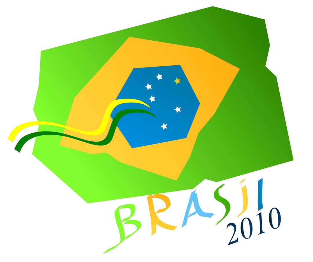 Brasil na Copa 2010 png transparent