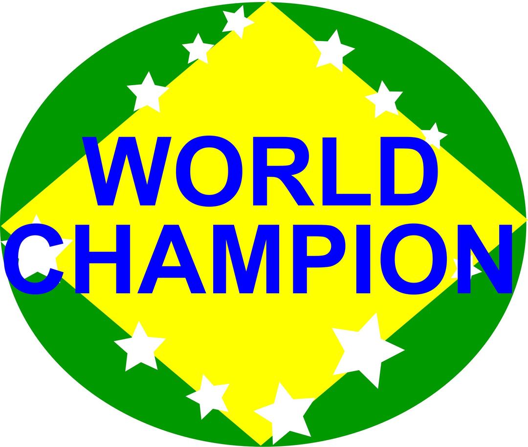 BRAZIL,WORLD CHAMPION png transparent