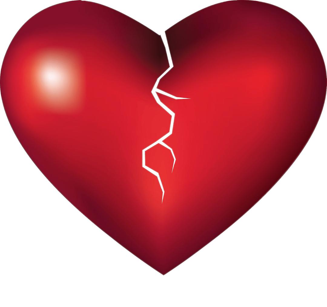 Breaking Heart png transparent