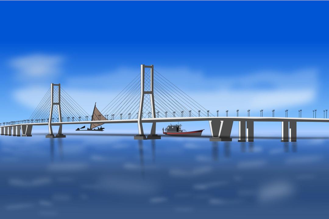 Bridge Suramadu png transparent