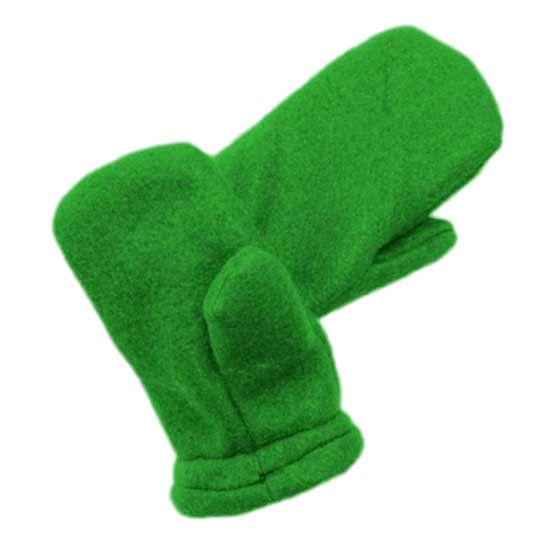Bright Green Mittens png transparent