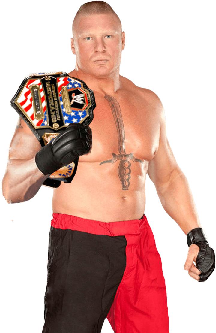 Brock Lesnar Belt png transparent