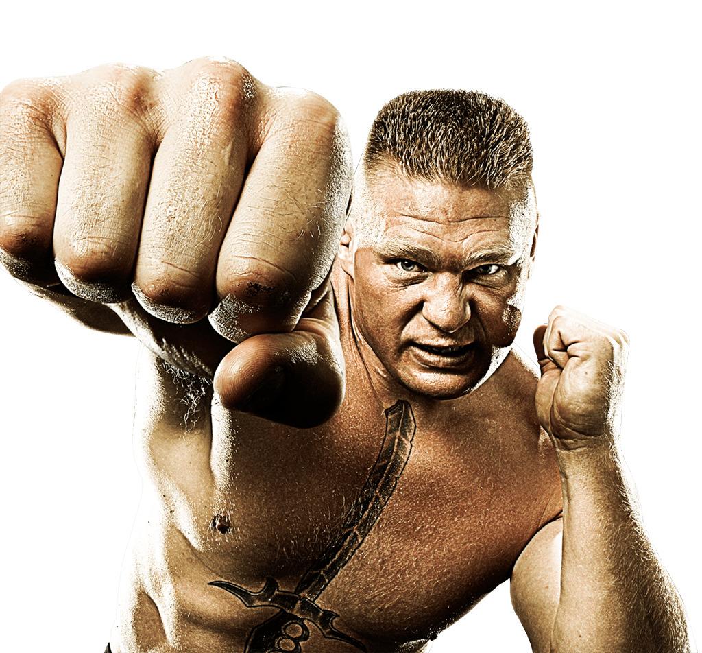 Brock Lesnar Punch png transparent