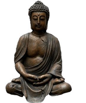 Bronze Buddha png transparent