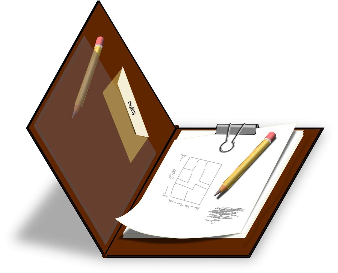 Brown Clipboard png transparent
