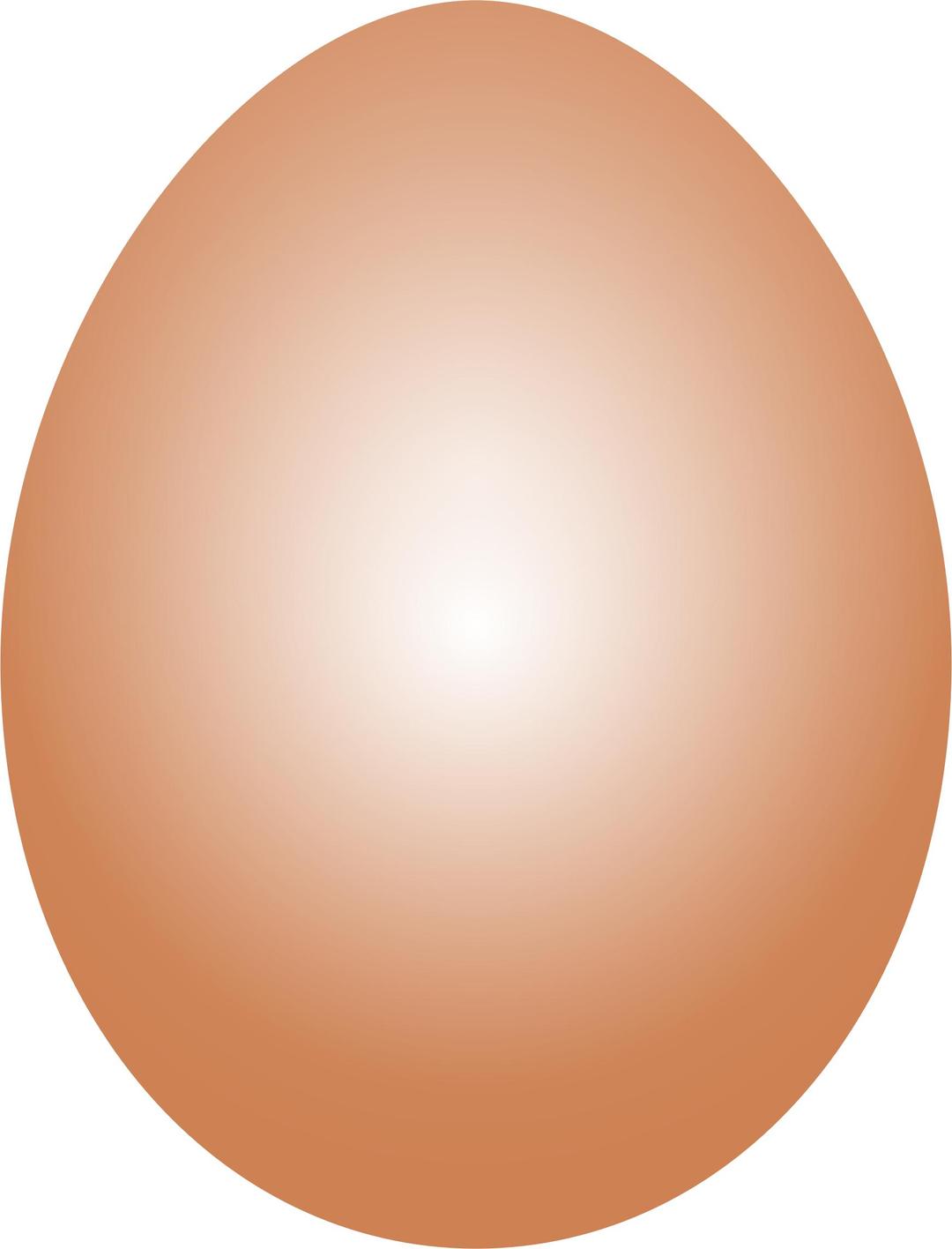 Brown Easter Egg png transparent