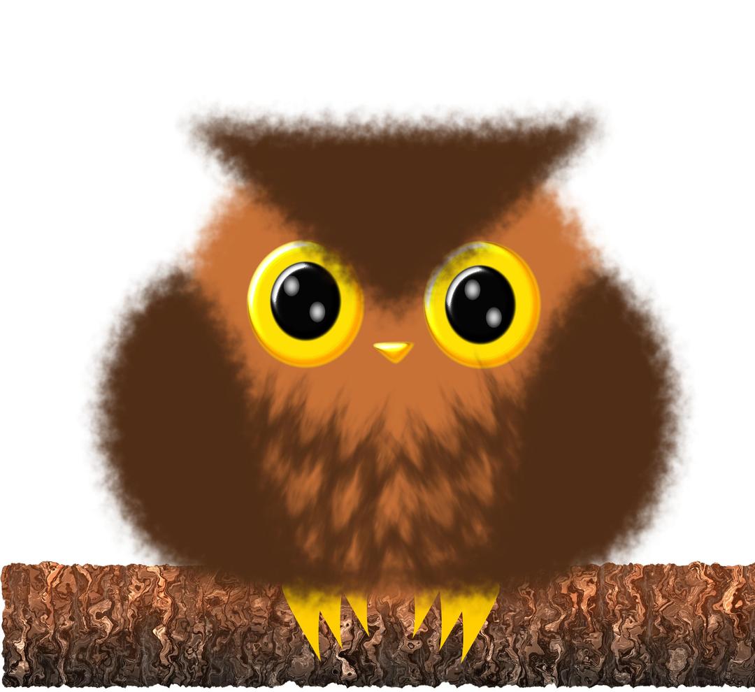Brown Owlet png transparent