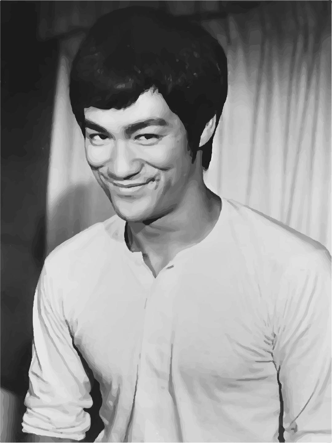 Bruce Lee 1973 png transparent