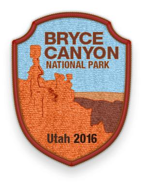 Bryce Canyon National Park Patch png transparent