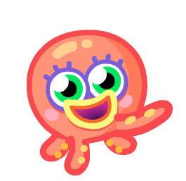 Bubbly the Rubbery Bubbery Happy png transparent