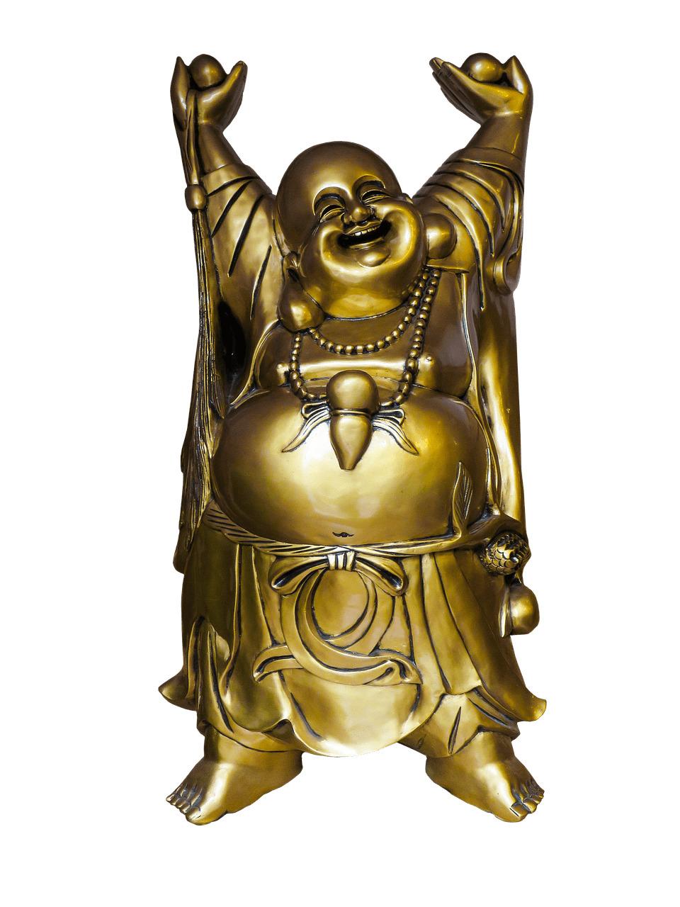 Buddha Arms Up png transparent