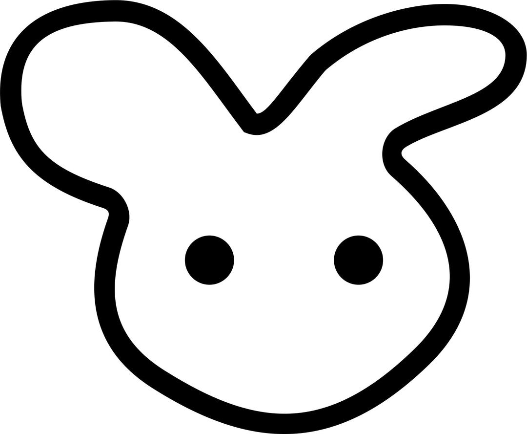 Bunny Head Icon png transparent